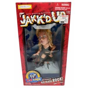 WWF Jakk'd Up Sable Big Heads Rock KB‎ Toys Figure Sealed 1998 Jakks Pacific WWE